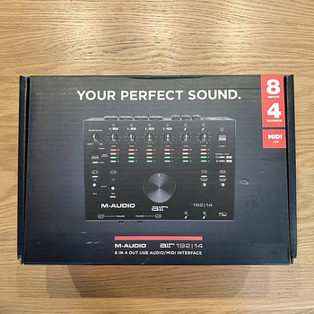 M-Audio AIR 192|14 (8-in/4-out) helikaart / Audio Interface