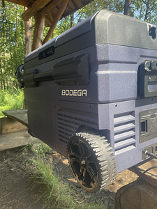 Автохолодильник компрессорный+с аккумулятором+solar panel (2 фото из 3)