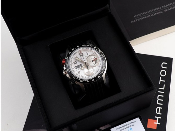 HAMILTON Khaki Tachymiler Automatic ETA