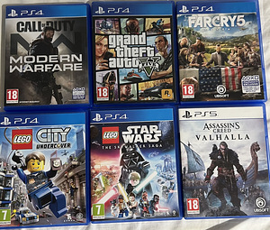 PS5, PS4 Mängud (1 foto / 1)