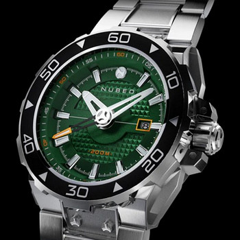 NUBEO EXPLORER AUTOMATIC Emerald Green 50mm