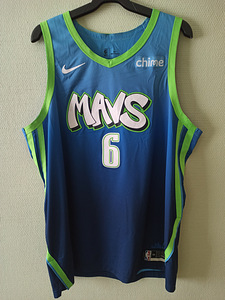 NBA Аутентичная Nike Dallas Mavericks City Джерси Порзингис 52 (1 фото из 10)