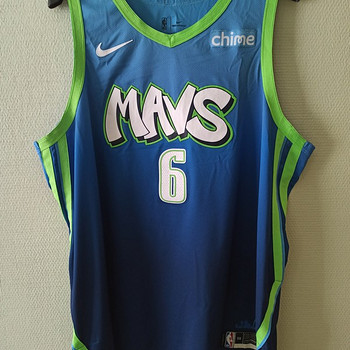 NBA Autentne Nike Dallas Mavericks City Jersey Porzingis 52