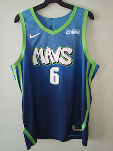 NBA Аутентичная Nike Dallas Mavericks City Джерси Порзингис 52 (2 фото из 10)