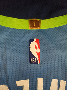 NBA Аутентичная Nike Dallas Mavericks City Джерси Порзингис 52 (4 фото из 10)