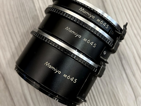 MAMIYA M645 Macro Auto EXT набор колец NR.1,2,3