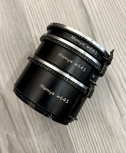 MAMIYA M645 Macro Auto EXT набор колец NR.1,2,3 (1 фото из 3)