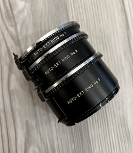 MAMIYA M645 Macro Auto EXT набор колец NR.1,2,3 (3 фото из 3)