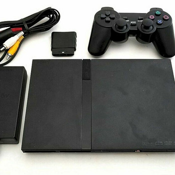 PS2 PlayStation 2 Slim moditud (~50 mängu)