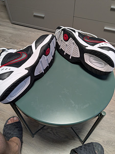Nike Air Monarch IV White Black Red (2 фото из 5)