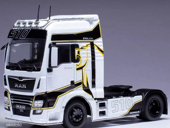 MAN TGX XXL D38 White mudel
