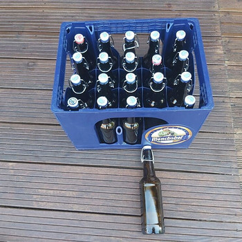 20 x 0,5 l keraamilise korgiga pudelit + kast
