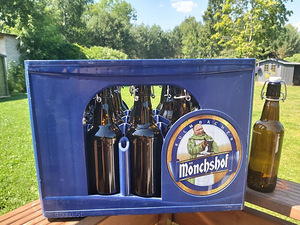 20 x 0,5 l keraamilise korgiga pudelit + kast (5 foto / 6)
