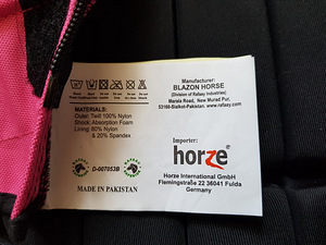Uus ratsutamise turvavest, laste L (12 a) Horze (5 foto / 7)