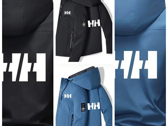 В наличии мужская весенне-летняя куртка с надписью HH, S-3XL