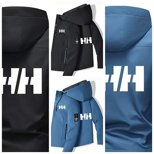В наличии мужская весенне-летняя куртка с надписью HH, S-3XL (1 фото из 8)