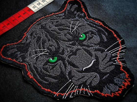 Нашивка Black Panther (iron-on)