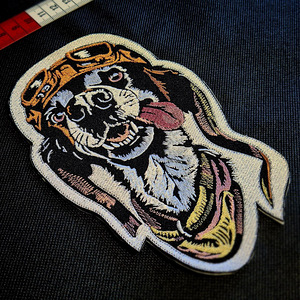 Brave Buddy Iron-on emblem (1 foto / 2)
