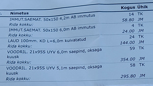 Saematerjal (1 foto / 4)