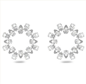 Серьги Swarovski MATRIX HOOP EARRINGS PEAR CUT (5 фото из 7)