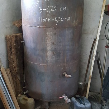 Накопительный бак 1350л.