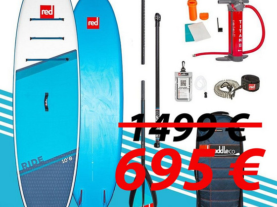 SUP - RED Paddle Co 10’6” Ride MSL - новый, полный комплект