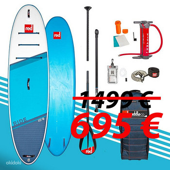 SUP - RED Paddle Co 10’6” Ride MSL - uus, täielik komplekt