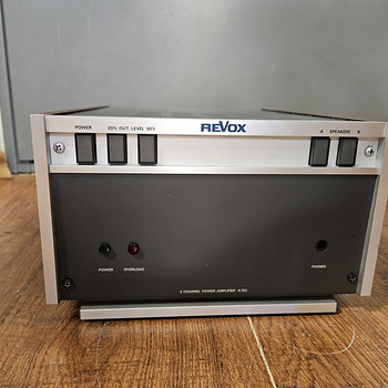Revox A722 Two Channel Power Amplifier
