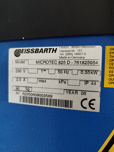 BEISSBARTH MICROTEC 825 D (6 фото из 6)