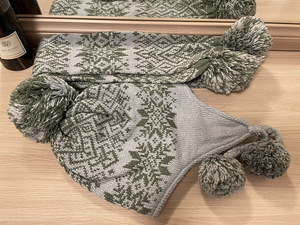 Uus mütsi ja salli komplekt,hand made (1 foto / 3)