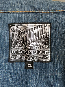 Джинсовая куртка Affliction, размер XL (3 фото из 4)