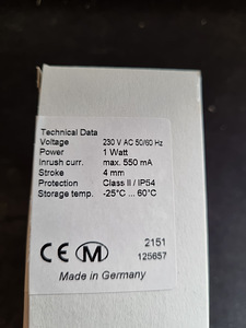 Möhlenhoff Alpha-5 põrandakütte ajamid, 230v (5 foto / 5)