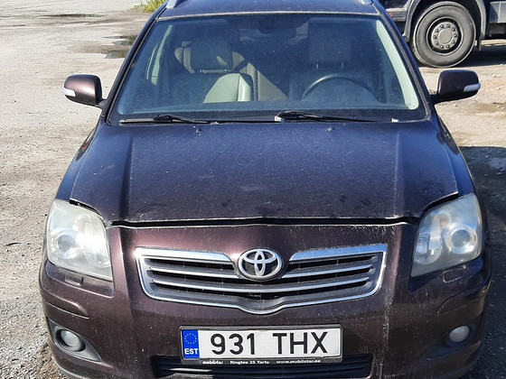 TOYOTA AVENSIS 2,2 D-KAT, VARUOSAD