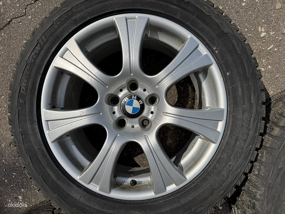18" диски BMW X5 5x120 + шипованные шины 255/55/18