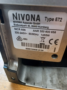 Nivona kohvimasin (2 foto / 2)