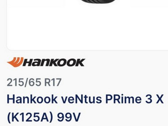 Hankook 215/65R17
