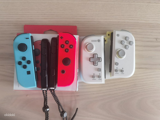 Nintendo Switch Mängupuldid Joy-Con ja Hori split pad
