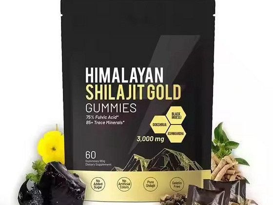 Натуральные гималайские жевательные конфеты Shilajit 3000mg