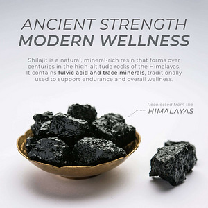Натуральные гималайские жевательные конфеты Shilajit 3000mg (6 фото из 6)