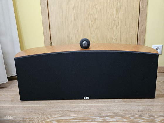  B&W Bowers & Wilkins Nautilus HTM1 Center Natural Cherry