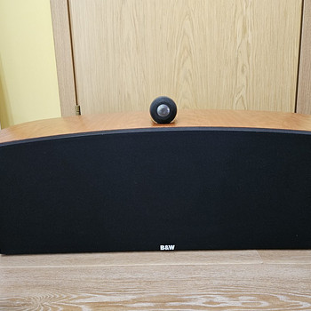 B&W Bowers & Wilkins Nautilus HTM1 Center Natural Cherry