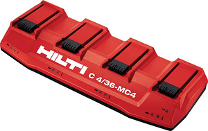 Laadija Hilti C4/36-MC4 (üks port ei tööta) (1 foto / 5)