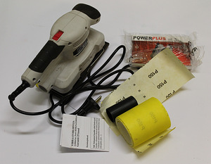 Шлифовальная машинка PoverPlus POWC40100 + коробка (3 фото из 5)