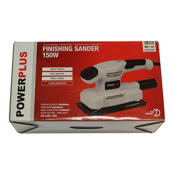 Шлифовальная машинка PowerPlus POWC40100 + коробка