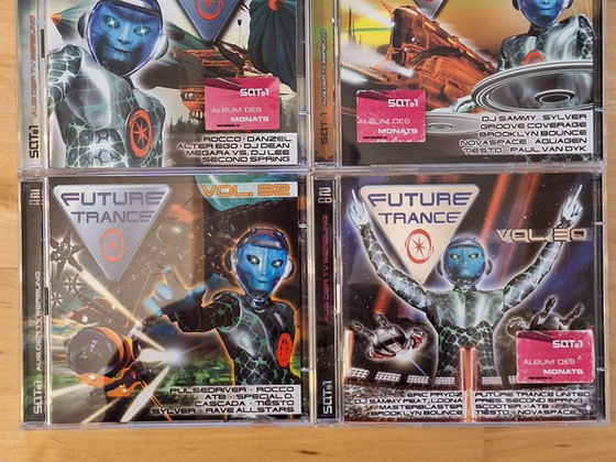 Future Trance танцевальная музыка 8CD