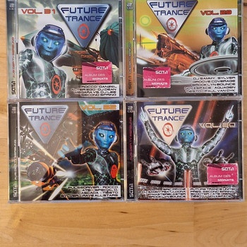 Future Trance танцевальная музыка 8CD