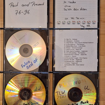6 CD, музыка с 70-х до 2000-х, разные