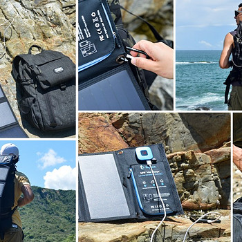 Camping BigBlue 28W Solar charger, päikese paneel
