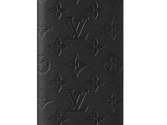 Louis Vuitton Brazza Wallet , Black