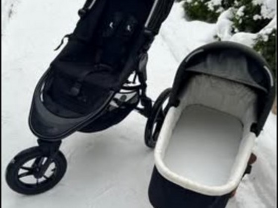 Baby jogger Summit x3 laste käru koos vankriga